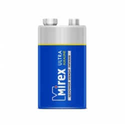 Батарейка Mirex 6LR61 крона (9v, алкалиновая) 1 шт