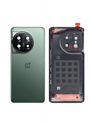 Задняя крышка в сборе со стеклом камеры OnePlus 11 (Зеленый) Premium (Org)