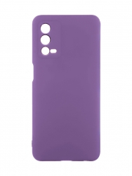 Чехол силиконовый гладкий Soft Touch OPPO A55 4G, сиреневый