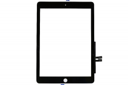 Тачскрин iPad 6 2018/ 9,7 2018 (A1893/ A1954) с кнопокй Home (Черный) Тачскрин iPad 6 2018/ 9,7 2018 (A1893/ A1954) с кнопокй Home (Черный)