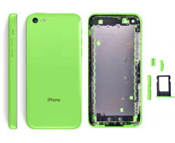 Задняя крышка/ Корпус iPhone 5C, зеленый
