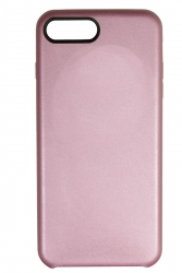 Чехол кожаный Оригинал iPhone 7 Plus/ 8 Plus, розовый