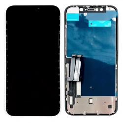Дисплей iPhone XR в сборе с тачскрином, Черный (INCELL RJ)