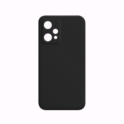 Чехол силиконовый гладкий Soft Touch Realme 9 4G/ 9 Pro Plus, черный Чехол силиконовый гладкий Soft Touch Realme 9 4G/ 9 Pro Plus, черный