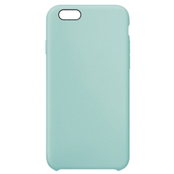 Чехол силиконовый гладкий Soft Touch iPhone 6/ 6S, мятный (без логотипа) Чехол силиконовый гладкий Soft Touch iPhone 6/ 6S, мятный (без логотипа)