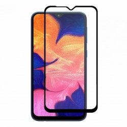 Защитное стекло Samsung A10/ A10S/ M10/ Xiaomi Mi 9 Lite 9D XMART, черное (тех упаковка)