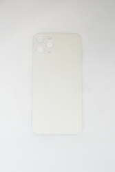Задняя крышка iPhone 11 Pro со стеклом камеры, серебро