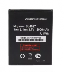 АКБ для Fly BL4027 (IQ4410) АКБ для Fly BL4027 (IQ4410)