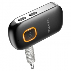 Bluetooth Car Receiver BOROFONE BC42 (адаптер Bluetooth для автомагнитолы c AUX 3.5mm входом) Bluetooth Car Receiver BOROFONE BC42 (адаптер Bluetooth для автомагнитолы c AUX 3.5mm входом)