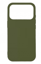 Чехол силиконовый гладкий Soft Touch iPhone 17 Pro Max, зелёный лес (закрытый низ)