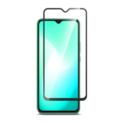 Защитное стекло INFINIX HOT 20i/ HOT 30i, черное (тех упаковка)