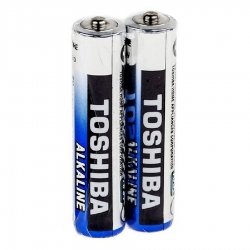 Батарейка Toshiba LR03/2SH AAA/мизинчиковая (1.5v, алкалиновая) упаковка пленка 2 шт