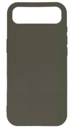 Чехол силиконовый гладкий Soft Touch iPhone 17 Air, глина (закрытый низ)