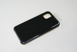 Чехол силиконовый гладкий Soft Touch iPhone 11, черный №18 Чехол силиконовый гладкий Soft Touch iPhone 11, черный №18