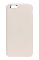 Чехол силиконовый гладкий Soft Touch iPhone 6 Plus/ 6S Plus, бежевый (без логотипа)