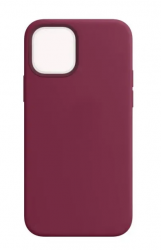 Чехол силиконовый гладкий Soft Touch iPhone 12 mini, сливовый №45 Чехол силиконовый гладкий Soft Touch iPhone 12 mini, сливовый №45