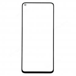 Стекло дисплея для переклейки Xiaomi Mi 10, черное Стекло дисплея для переклейки Xiaomi Mi 10, черное