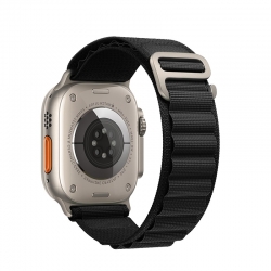 Нейлоновый ремешок Apple Watch (38/ 40/ 41 мм) HOCO WA13 Alpine loop Original Series, черный