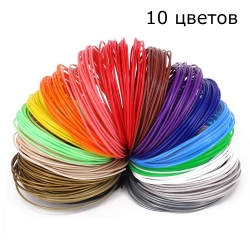 Пластик для 3D ручки PM-TYP04 ABS (10, ов) Длина: 10 м Пластик для 3D ручки PM-TYP04 ABS (10, ов) Длина: 10 м