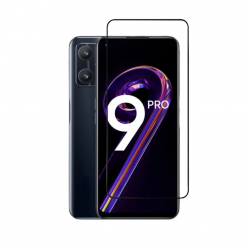 Защитное стекло Realme 9i/ 9 Pro 11-20D, черное (тех. упаковка)