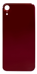 Задняя крышка iPhone XR стеклянная, легкая установка, красный (CE)