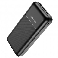 Внешний аккумулятор Power Bank 20000 mAh BOROFONE BJ16A, черный Внешний аккумулятор Power Bank 20000 mAh BOROFONE BJ16A, черный