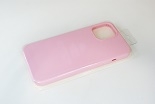 Чехол силиконовый гладкий Soft Touch iPhone 12 Pro Max, розовый №6 (закрытый низ)