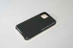 Чехол силиконовый гладкий Soft Touch iPhone 11 Pro, темно-серый №15