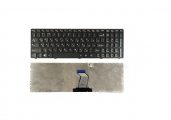 Клавиатура для ноутбука Lenovo Y570 черная Клавиатура для ноутбука Lenovo Y570 черная