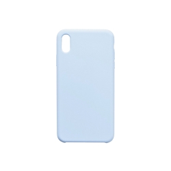 Чехол силиконовый гладкий Soft Touch iPhone XR, голубой (без логотипа) Чехол силиконовый гладкий Soft Touch iPhone XR, голубой (без логотипа)