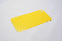 Задняя крышка iPhone XR стеклянная, желтая Задняя крышка iPhone XR стеклянная, желтая