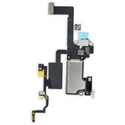 Шлейф iPhone 12/ 12 Pro на сенсор, с датчиком приближения, слуховым динамиком и микрофоном (Org)
