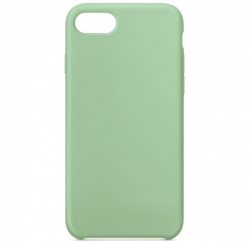 Чехол силиконовый гладкий Soft Touch iPhone 7/ 8/ SE 2, зеленый (без логотипа)