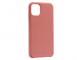 Чехол силиконовый гладкий Soft Touch iPhone 13 Pro Max, розовый песок №19