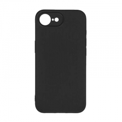 Чехол силиконовый тонкий iPhone 16E / 4SE (6,1), черный