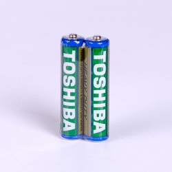 Батарейка Toshiba R03/2SH AAA/мизинчиковая (1.5v, солевая) упаковка пленка 2 шт