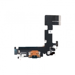 Шлейф iPhone 13 с разъемом зарядки, черный (OR100%)