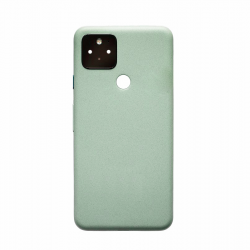 Задняя крышка для Google Pixel 5A Premium, со стеклом камеры зеленая (Org)