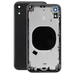 Задняя крышка/ Корпус iPhone XR в сборе с рамкой, черный (CE) Задняя крышка/ Корпус iPhone XR в сборе с рамкой, черный (CE)