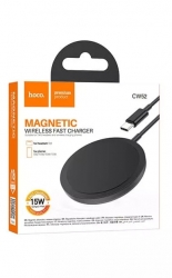 Беспроводное зарядное устройство HOCO CW52 2-в-1, черный
