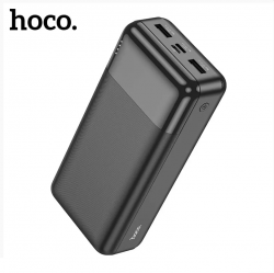 Внешний аккумулятор Power Bank 30000 mAh HOCO J72B Easy travel, черный Внешний аккумулятор Power Bank 30000 mAh HOCO J72B Easy travel, черный