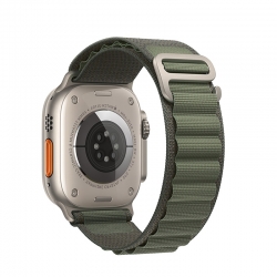 Нейлоновый ремешок Apple Watch (38/ 40/ 41 мм) HOCO WA13 Alpine loop Original Series, зеленый