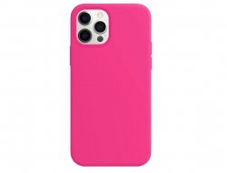 Чехол силиконовый гладкий Soft Touch iPhone 12 Pro, ярко-розовый №62 (закрытый низ) Чехол силиконовый гладкий Soft Touch iPhone 12 Pro, ярко-розовый №62 (закрытый низ)