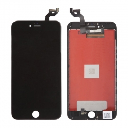 Дисплей iPhone 6S Plus в сборе с тачскрином, Черный (LCD OR/ переклей)