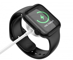 Беспроводное зарядное устройство Borofone BQ21 для iWatch, белое