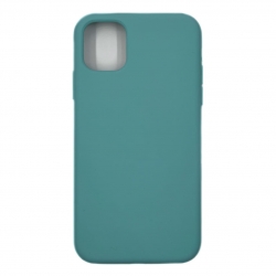 Чехол силиконовый гладкий Soft Touch iPhone 11, мятный №21 (закрытый низ)