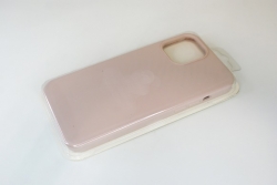 Чехол силиконовый гладкий Soft Touch iPhone 12 Pro Max, розовый песок №19 Чехол силиконовый гладкий Soft Touch iPhone 12 Pro Max, розовый песок №19
