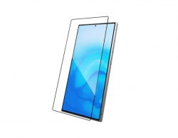 Защитное стекло Samsung S24 XMART 9D, черное (тех. упаковка)