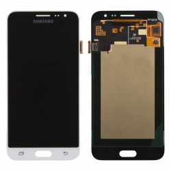 Дисплей Samsung J320F Galaxy J3 2016 в сборе с тачскрином, Белый (копия TFT яркость регулируется)