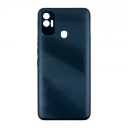 Задняя крышка для Tecno Spark 7, черная Задняя крышка для Tecno Spark 7, черная